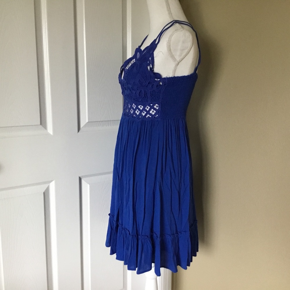 Double Strapped Lacey Dress - Picture 2 of 4